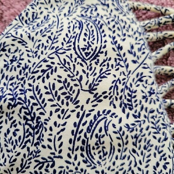 Billabong Luv Lost Reversible Swimwear Top Mossimo Blue Bikini Bottom - Picture 12 of 14